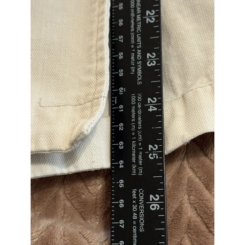 Old Navy Womens S Double Breasted Coat With Belt Rain Beige Streetwear 90's Y2K - Picture 6 of 9